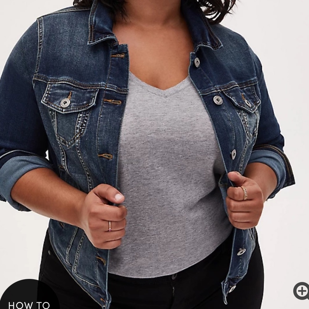 Torrid Denim Jean Jacket - Size 00